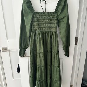 Hill House Green Nap Dress